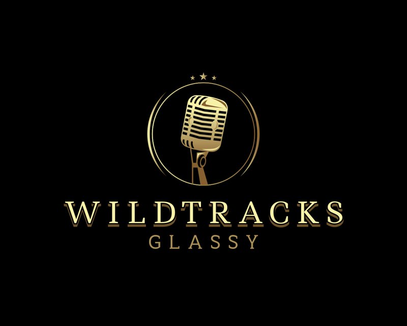 Logotipo de WildTracks, el podcast de Glassy Films